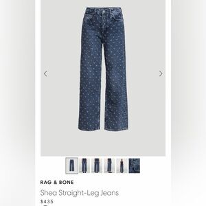 rag & bone High-Rise relaxed straight the shea